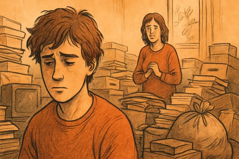 Emotional Trauma of Growing Up With a Parent Who Hoards