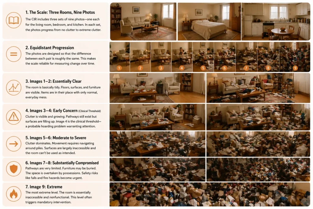 A visual guide to clutter progression